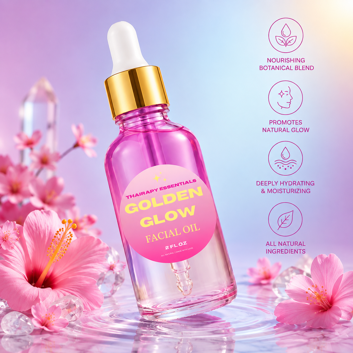 Golden Glow Facial Oil